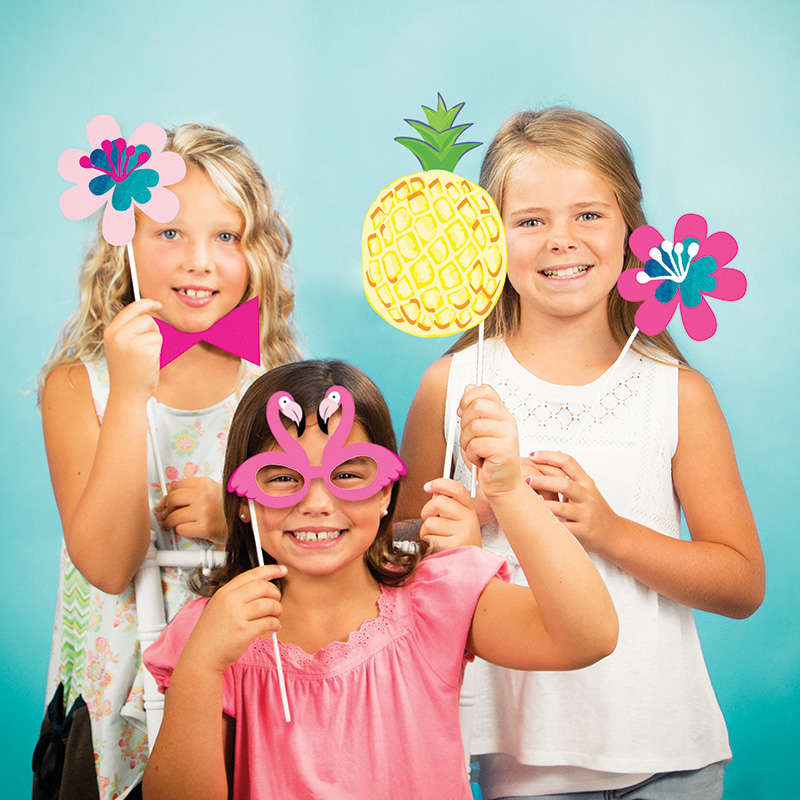 Ananas, Flamingo Fotoğraf Çekme Aksesuarları 10 Adet