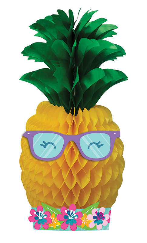 Ananas, Flamingo ve Arkadaşları Masa Orta Süsü