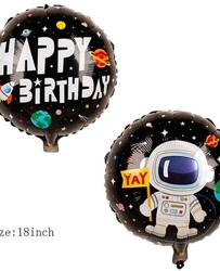 Astronot Balon Seti Pakette 3 Adet - 3