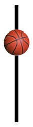 Parti Dünyası - Basketbol Pipet 25 Adet