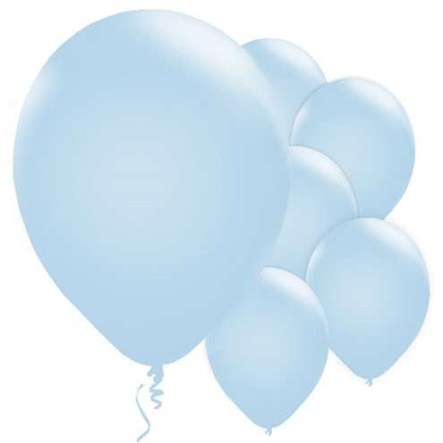 Bebek Mavisi Balon 10 Adet