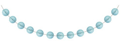 Parti Dünyası - Bebek Mavisi Mini Toplar Garlent 275 cm