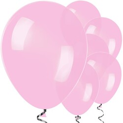 Parti Dünyası - Bebek Pembesi Balon 10 Adet