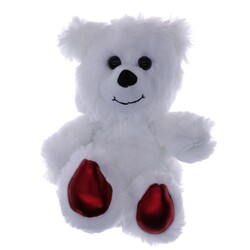 Beyaz Ayıcık Peluş Oyuncak 17 Cm. - 2