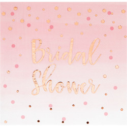 Parti Dünyası - Bridal Shower Sedefli Peçete 16 Adet