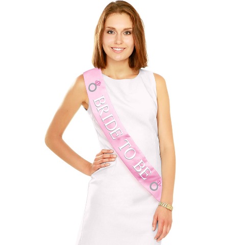 Bride To Be Saten Vücut Bandı