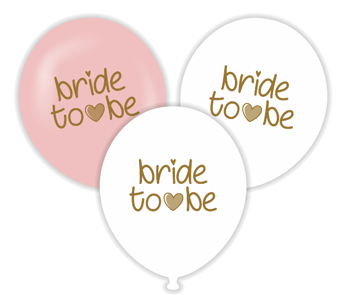 Bride to be Temalı Baskılı Balon 6 Adet