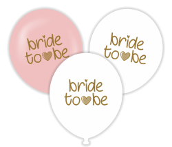 Parti Dünyası - Bride to be Temalı Baskılı Balon 6 Adet