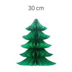 Parti Dünyası - Çam Ağacı Figürlü Petek Asılabilir Süs 30 cm