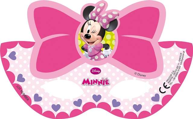 Fiyonklu Minnie 6 lı Maske