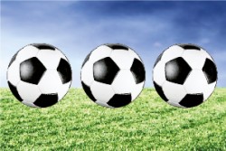 Parti Dünyası - Futbol Partisi Etiket 10,5 x 7 cm 12 Adet
