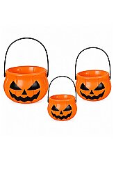 Halloween 3'lü Bal Kabağı Kova