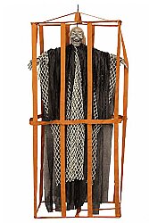 Halloween Askılı Kafesli Figür Siyah - 2