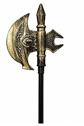 Halloween Çift Balta Figür Gold 120 cm