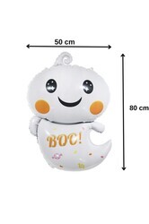 Halloween Folyo Balon Boo Hayalet - 2