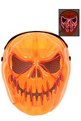 Halloween Işıklı Balkabağı Maske
