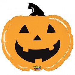 Parti Dünyası - Halloween Balkabağı Folyo Balon