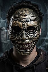 Halloween Zombi Maske