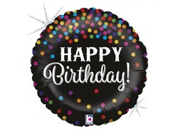 Parti Dünyası - Happy Birthday Folyo Balon 45 cm