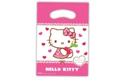 Parti Dünyası - Hello Kitty 6 lı Hediye Poşeti