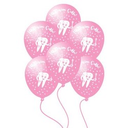 Parti Dünyası - İlk Dişim Çıktı Kız Latex Balon 20 Adet