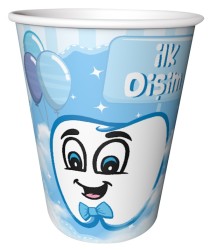 Parti Dünyası - İlk Dişim Erkek Bardak 8 Adet