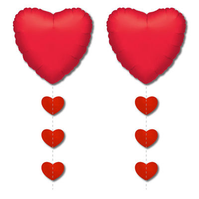 Kalpler Folyo Balon Kuyrugu Partidunyasi Com