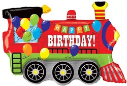 Parti Dünyası - Tren - Lokomotif Folyo Balon 80 cm