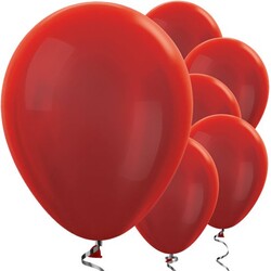 Parti Dünyası - Kırmızı METALİK Balon 10 Adet