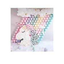 Makaron Karışık Renk 10 Lu latex Balon 12 inch - 4