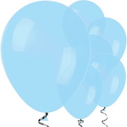 Parti Dünyası - Makaron Mavi 10 Lu latex Balon Normal Boy