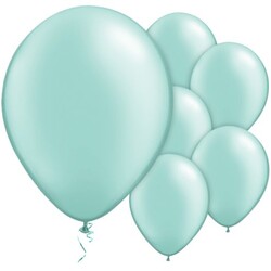 Parti Dünyası - Makaron Mint Yeşili 10 Lu latex Balon Küçük Boy