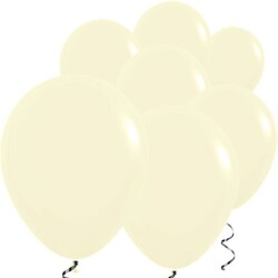 Parti Dünyası - Makaron Sarı 10 Lu latex Balon Küçük Boy