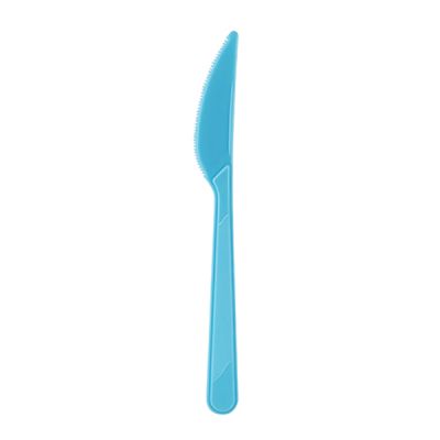 Mavi Renk Plastik 25  li Bıçak