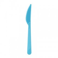 Parti Dünyası - Mavi Renk Plastik 25 li Bıçak