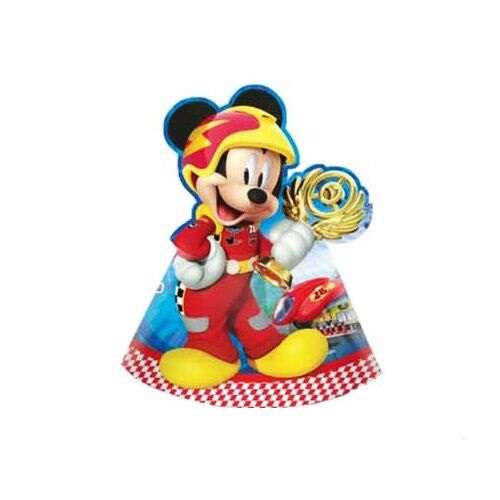 Mickey  Parti Şapkası 6 Adet