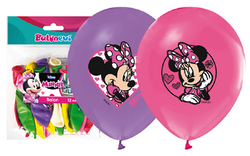 Parti Dünyası - Minnie Mouse Basklı Latex Balon 8 Adet