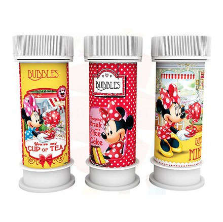 Minnie Mouse Hediyelik Köpük Baloncuk 6 Adet