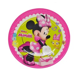 Parti Dünyası - Minnie Mouse Junior 8 li Tabak