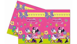 Parti Dünyası - Minnie Mouse Junior Plastik Masa Örtüsü 120 x 180 cm