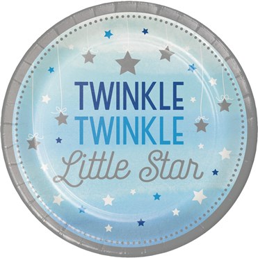 One Little Star Mavi  8 li Tabak