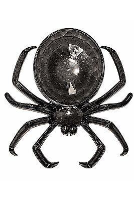 ÖRÜMCEK ŞEKERLİ 24 CM SİYAH - 2