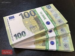 Parti Dünyası - Oyun Parası ( Geçersiz ) 100 Euro ( 100 adet )