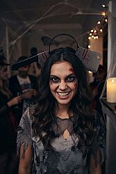 Parti Dünyası Halloween Satırlı Şaka Taçı 
