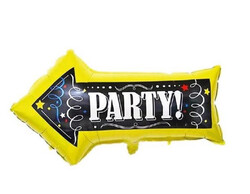Parti Dünyası - PARTY Ok Şekilli Folyo Balon 85 cm