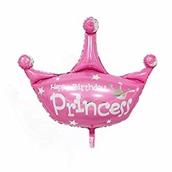 Parti Dünyası - Prenses Tacı Şekilli Folyo Balon