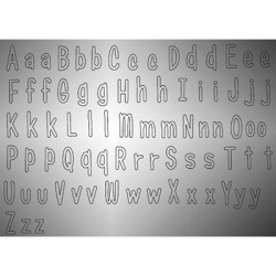 Prenses Partisi Harf Stickerlı Kendin Yaz Dev Afiş - 2