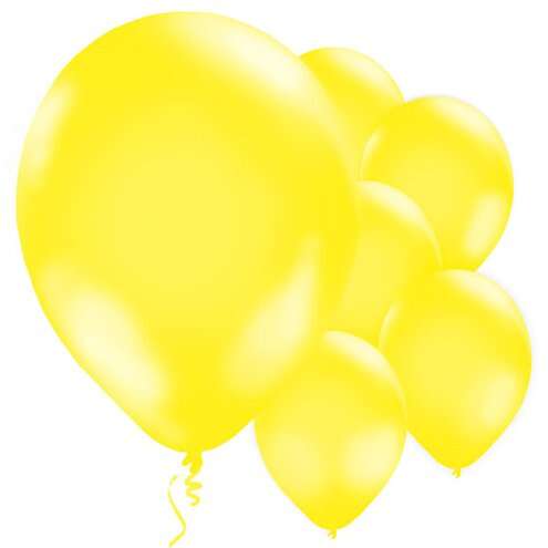 Sarı Balon 10 Adet
