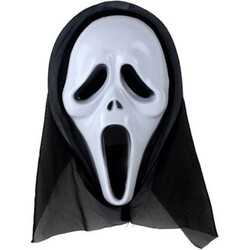 Parti Dünyası - Scream Maske Beyaz Renk