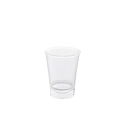 Parti Dünyası - Şeffaf Plastik Kokteyl Shot Bardağı 10 cm 10 adet